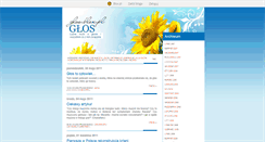 Desktop Screenshot of glos.blox.pl