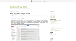Desktop Screenshot of kosciak.blox.pl