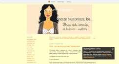 Desktop Screenshot of noszebiustonosze.blox.pl