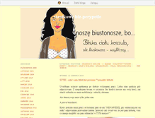 Tablet Screenshot of noszebiustonosze.blox.pl