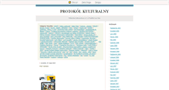 Desktop Screenshot of kulturalny.blox.pl