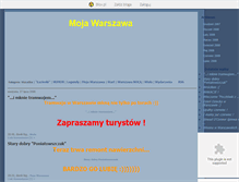 Tablet Screenshot of mywarsaw.blox.pl