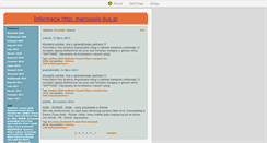 Desktop Screenshot of marcopolobus.blox.pl