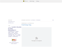 Tablet Screenshot of globalprosperity.blox.pl