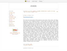 Tablet Screenshot of exstein.blox.pl