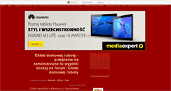 Desktop Screenshot of chlebdomowejroboty.blox.pl