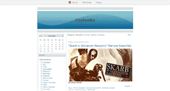 Desktop Screenshot of czytanka.blox.pl