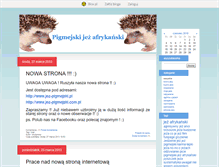 Tablet Screenshot of jezafrykanski.blox.pl