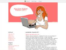 Tablet Screenshot of maratonkobiet.blox.pl