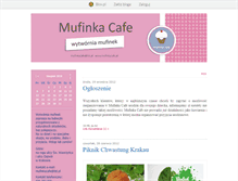 Tablet Screenshot of mufinkacafe.blox.pl