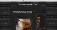 Desktop Screenshot of krainawypiekow.blox.pl