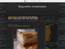 Tablet Screenshot of krainawypiekow.blox.pl