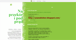 Desktop Screenshot of joanab.blox.pl