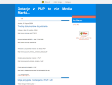 Tablet Screenshot of dotacjepup.blox.pl