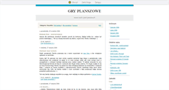 Desktop Screenshot of gryplanszowe.blox.pl