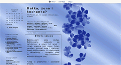 Desktop Screenshot of matkazonakochanka.blox.pl