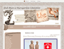 Tablet Screenshot of klubmamstarogard.blox.pl