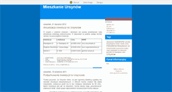 Desktop Screenshot of mieszkanianaursynowie.blox.pl