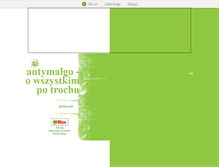 Tablet Screenshot of antymalgo.blox.pl