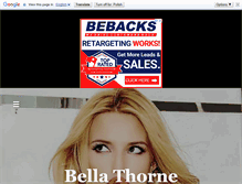 Tablet Screenshot of bellathorne.blox.pl