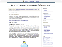 Tablet Screenshot of lokalnysmak.blox.pl