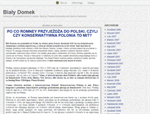 Tablet Screenshot of bialydomek.blox.pl