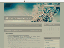 Tablet Screenshot of 49szablonkatemac.blox.pl