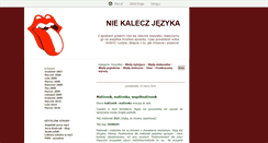 Desktop Screenshot of niekalecz.blox.pl