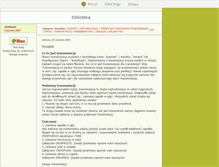 Tablet Screenshot of bibliotekahogwartu1.blox.pl