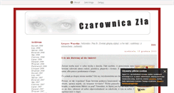 Desktop Screenshot of czarownicazla.blox.pl