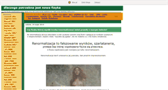 Desktop Screenshot of fizyka.blox.pl