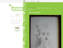 Tablet Screenshot of bizuterianefretete.blox.pl
