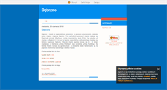 Desktop Screenshot of debrzno.blox.pl