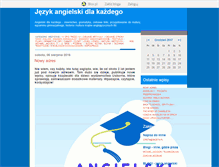 Tablet Screenshot of angielskidlakazdego.blox.pl