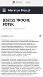 Mobile Screenshot of maraton.blox.pl