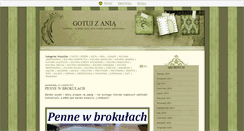 Desktop Screenshot of gotujzania.blox.pl