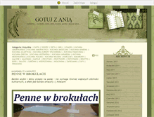 Tablet Screenshot of gotujzania.blox.pl