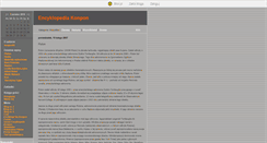 Desktop Screenshot of encyklopediakonpon.blox.pl
