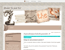Tablet Screenshot of modatojestto.blox.pl