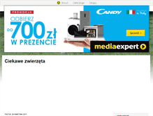 Tablet Screenshot of ciekawezwierzeta.blox.pl