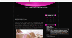 Desktop Screenshot of fajnabielizna.blox.pl