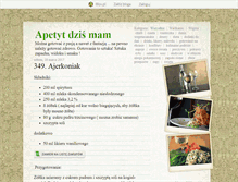 Tablet Screenshot of apetyt.blox.pl