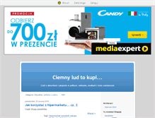 Tablet Screenshot of ciemnyludtokupi.blox.pl