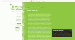 Desktop Screenshot of iiwojnaswiatowa.blox.pl