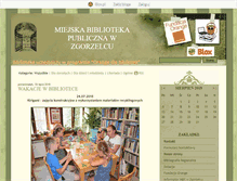 Tablet Screenshot of mbpzgorzelec.blox.pl