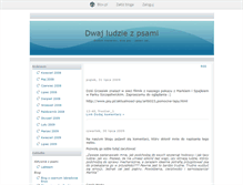 Tablet Screenshot of dwajludziezpsami.blox.pl