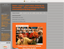 Tablet Screenshot of kwiatyjolandy.blox.pl