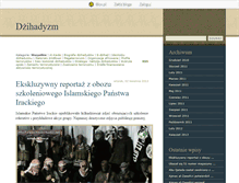 Tablet Screenshot of dzihadyzm.blox.pl