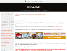 Tablet Screenshot of krzyzowki.blox.pl