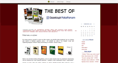 Desktop Screenshot of fotoforum.blox.pl